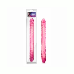 Dildo Doble Flexible - B Yours Double Dong 18 Pink - Piccolo Boutique