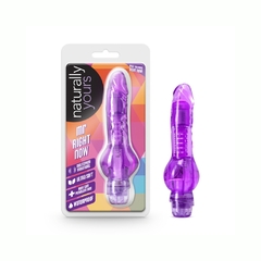 Dildo Vibrador Multi-Nivel - Naturally Yours Mr Right Now Purple en internet