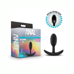 Plug Anal Chico Con Pesa - Vibra Slim Amall Adventures Platinum