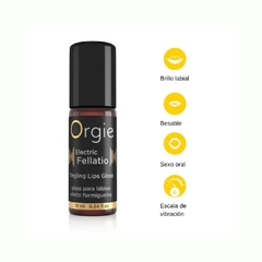 Orgie Electric Fellatio - Labial Multiorgásmico Para Sexo Oral 10 ml - Piccolo Boutique