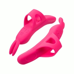 Dedal Mini Vibrador De Conejo - Neon Vibes Flirty Pink en internet
