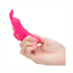 Dedal Mini Vibrador De Conejo - Neon Vibes Flirty Pink - comprar en línea