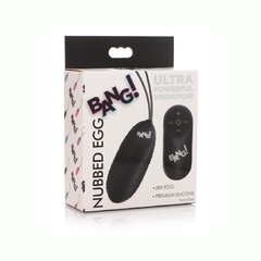 Huevo Vibrador A Control - Nubbed Egg Black Bang! - tienda en línea