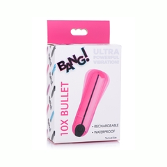 Bala Vibradora Recargable Cromada - Bang 10x Bullet Pink - tienda en línea