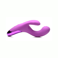 Conejo Vibrador Recargable - Triple Rabbit Vibrator Purple Bang - tienda en línea