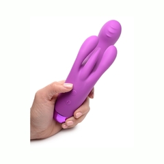 Conejo Vibrador Recargable - Triple Rabbit Vibrator Purple Bang - Piccolo Boutique