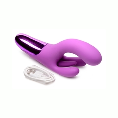 Conejo Vibrador Recargable - Triple Rabbit Vibrator Purple Bang - comprar en línea