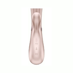 Conejo Vibrador Térmico Con App - Hot Lover Silver Satisfyer - comprar en línea