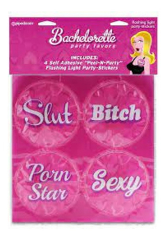 Stickers Con Luces Para Despedida De Soltera - Bachelorette Pipedream - Piccolo Boutique
