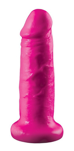 Dildo Realista Con Copa De Succión Rosa - Dillio 6" Chub Pipedream