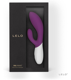 Ina Wave Plum Lelo - Conejo Vibrador Con Movimiento De Olas