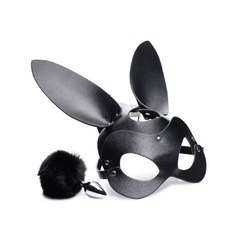 Set Plug Anal Cola De Conejo Antifaz Sexy - Bunny Tail Mask - comprar en línea