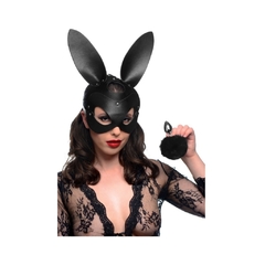 Set Plug Anal Cola De Conejo Antifaz Sexy - Bunny Tail Mask - comprar en línea
