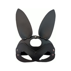 Mascara Bondage De Conejo Piel Sintética - Black Bunny Stoys