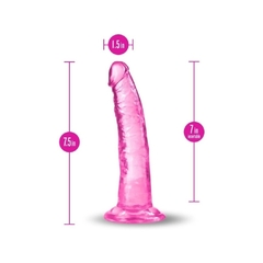 Dildo Consolador Realista - Lust N'thrust 7 Pink B Yours+ en internet