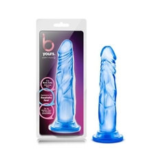 Consolador De Gel Suave B Yours Dildo Sweet'n Hard 5 Azul - tienda en línea