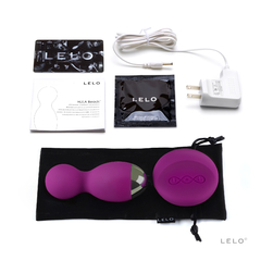 Vibrador Recargable Con Control - Hula Beads Deep Rose Lelo - comprar en línea