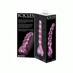 Consolador De Cristal - Icicles Glass Pink 43 - Piccolo Boutique
