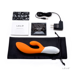 Conejo Vibrador Recargable De Lujo - Ina 2 Orange Lelo - tienda en línea