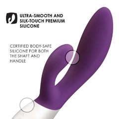 Ina Wave Plum Lelo - Conejo Vibrador Con Movimiento De Olas - tienda en línea