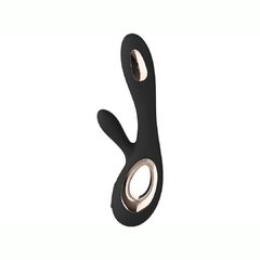 Vibrador De Conejo - Soraya Wave Black Lelo - comprar en línea