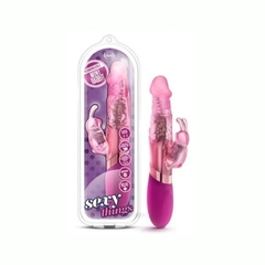 Conejo Vibrador Con Rotación - Mini Rabbit Sexy Things Pink - Piccolo Boutique