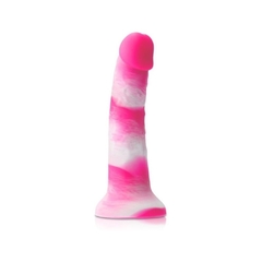 Dildo Consolador Realista Silicona - Colours Yum Yum 7 Pink