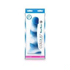 Dildo Consolador Realista Silicona - Colours Yum Yum 7 Blue - comprar en línea