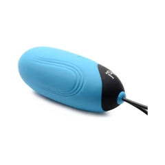 Huevo Vibrador Con Control Recargable - Grooved Egg Blue en internet