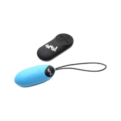 Huevo Vibrador Con Control Recargable - Grooved Egg Blue - comprar en línea