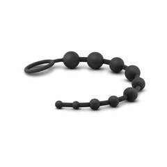 Bolas Anales De Silicona - Adventures 10 Beads Black Blush - comprar en línea