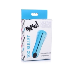 Bala Vibradora Chromada Recargable - Bang 10x Azul - tienda en línea