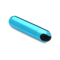 Bala Vibradora Chromada Recargable - Bang 10x Azul - comprar en línea