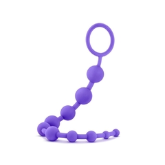 Bolas Tailandesas Anales - Silicone 10 Beads Purple Luxe