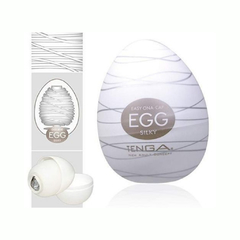 Masturbador Masculino Texturizado Suave - Tenga Egg Silky