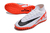 Chuteira Society Nike Air Zoom Mercurial 9 Elite TF Branca/Vermelho - loja online