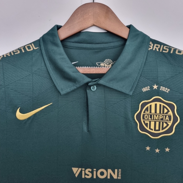 Camisa Club Olimpia Especial 22/23 - Nike - Verde