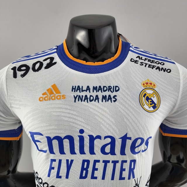 Camisa Manga Longa Real Madrid l 21/22 Versão Jogador - Final da