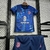 KIT INFANTIL ATLÉTICO DE MADRID THIRD CAMISA E SHORT 2024/2025