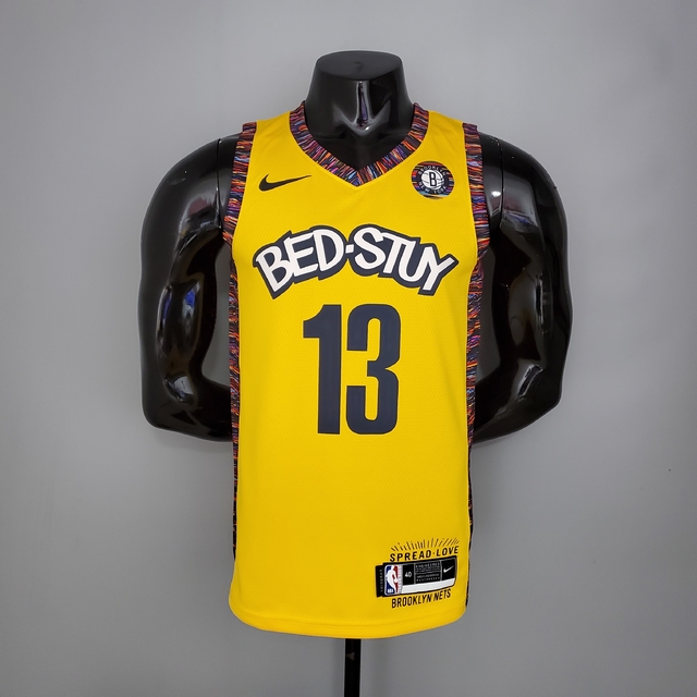 Camiseta Regata NBA Brooklyn Nets 72 Biggie Bed-Stuy Edition Amarela Nike –  TOKSTILO