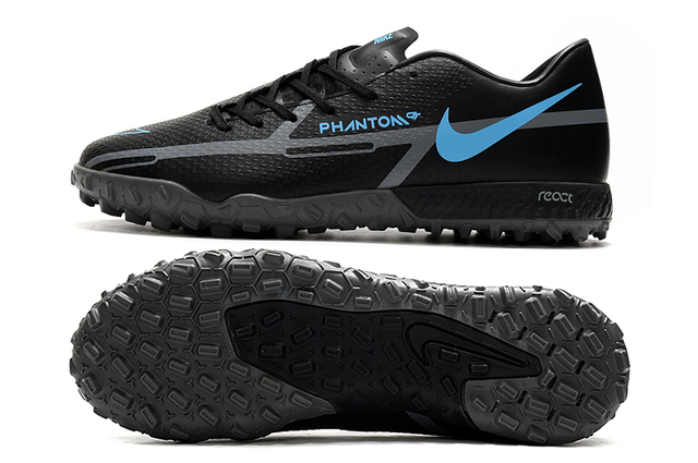 Chuteira Society Nike React Phantom GT2 pro TF
