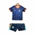 KIT INFANTIL SELEÇÃO HOLANDA AWAY CAMISA E SHORT 2024/2025