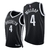 REGATA NBA SWINGMAN BROOKLYN NETS 21/22 NIKE-MASCULINA- PRETO - Nº 8/ 7/24/20/4/11/16/13/00 - tienda online