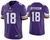 CAMISA FUTEBOL AMERICANO NFL MINNESOTA VIKINGS-MASCULINA-Nº18 JEFFERSON na internet