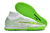 Chuteira Society Nike Air Zoom Mercurial 9 Elite TF-Branca/Verde