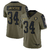 CAMISA FUTEBOL AMERICANO NFL LAS VEGAS RAIDERS JACOBS 28 / JACKSON 34- SALUTE TO SERVICE - CINZA en internet