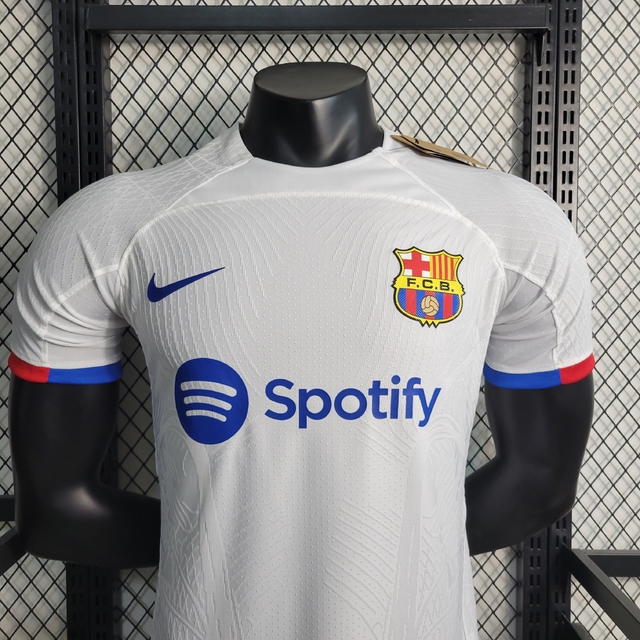 Camisa Barcelona I 2023/24 Jogador Nike - Masculina em Promoção