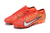 Chuteira Nike Air Zoom Mercurial Superfly IX Elite FG-Vermelho/Laranja