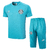 CONJUNTO PALMEIRA TREINO CAMISA AZUL E CALÇA CAPRI AZUL 23/24