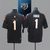 Image of CAMISA FUTEBOL AMERICANO NFL CINCINNATI BENGALS - PRETO -(9-BURROW)-(85-HIGGINS)-(1-CHASE)